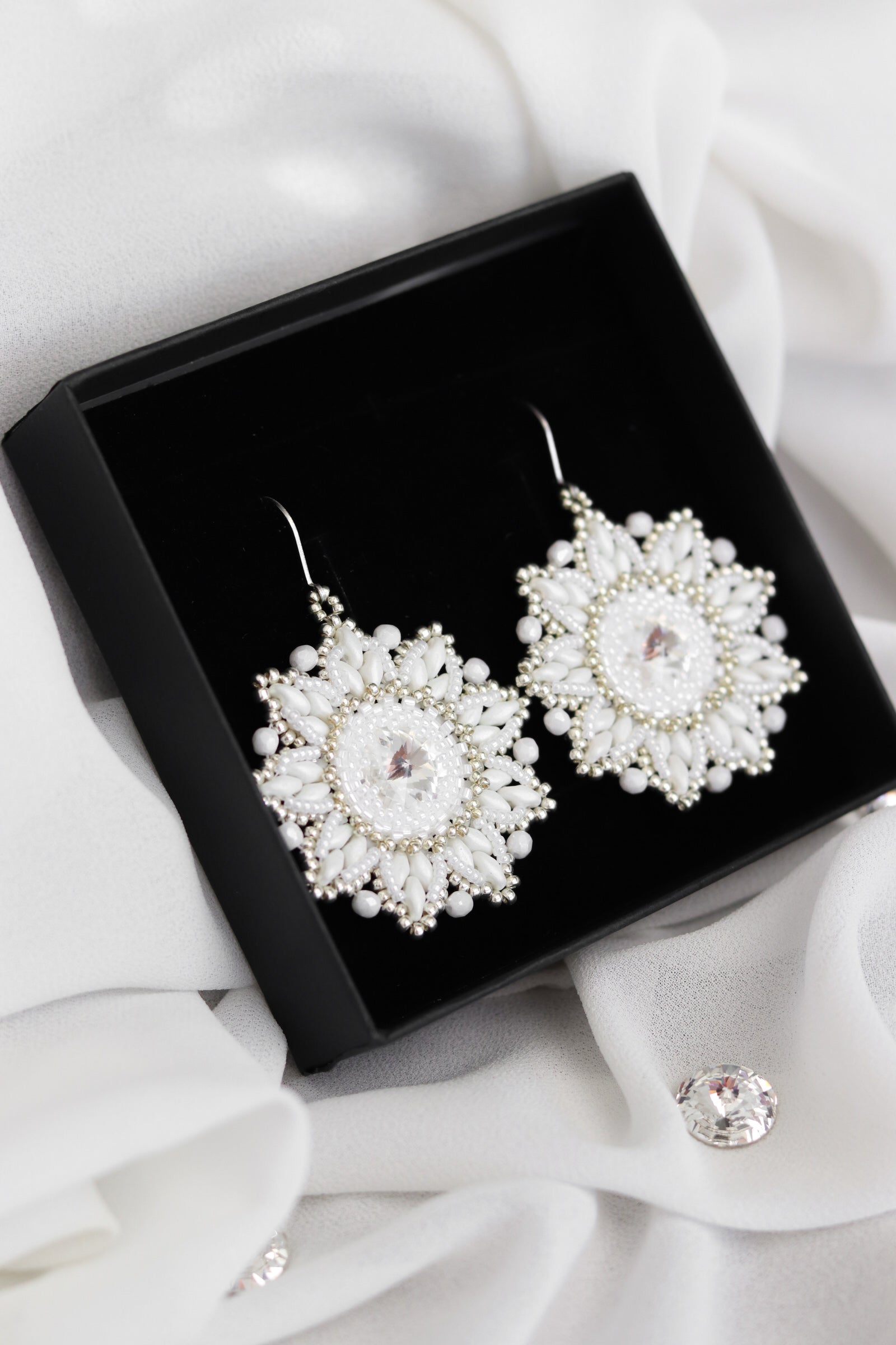 Svadobné náušnice "Origin"