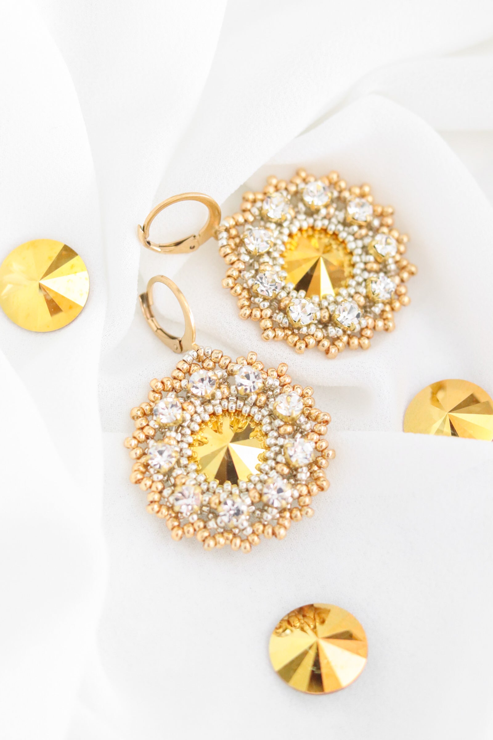 Náušnice “Lana” zlaté