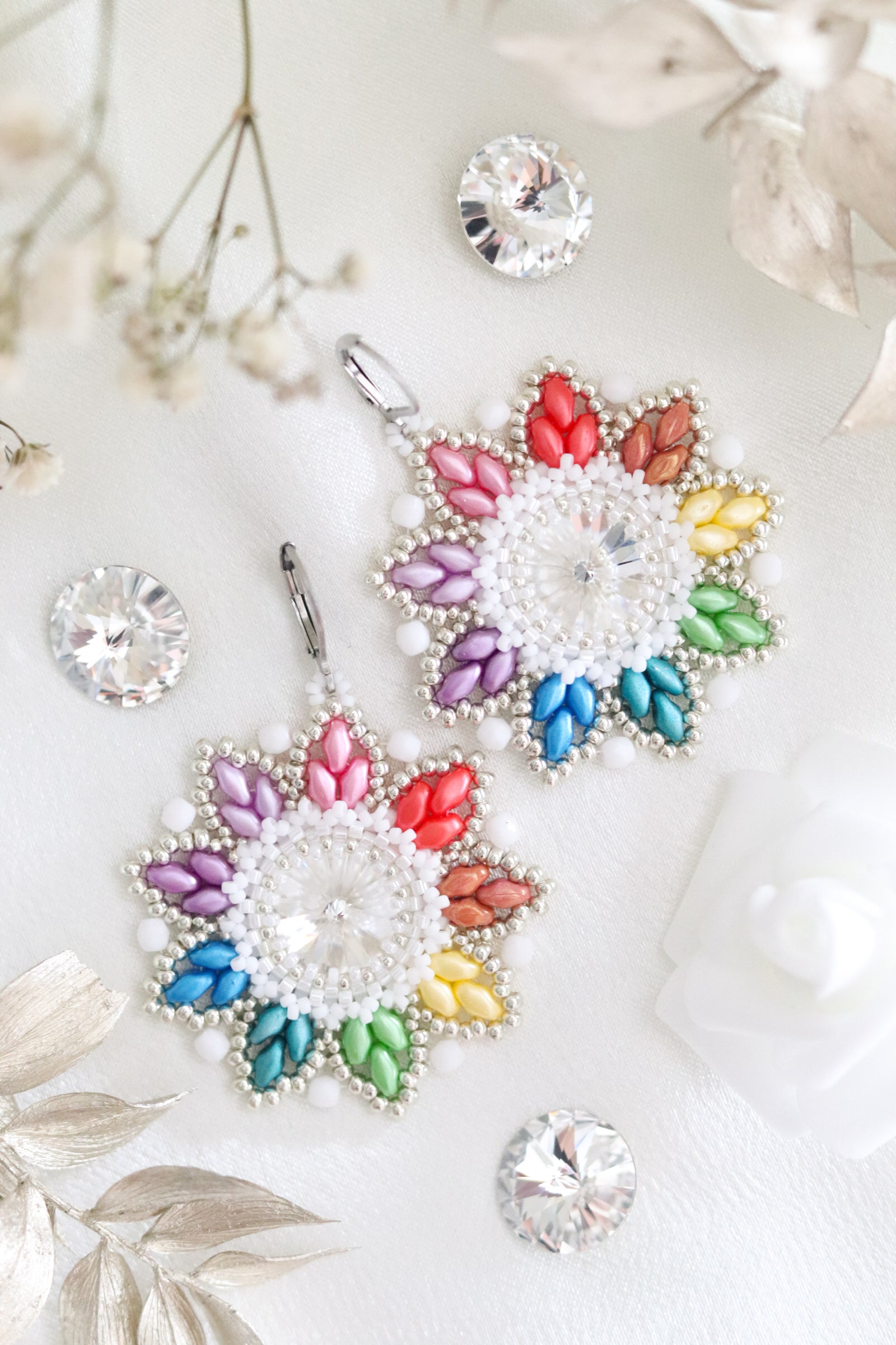 Náušnice "Origin" Dúhové