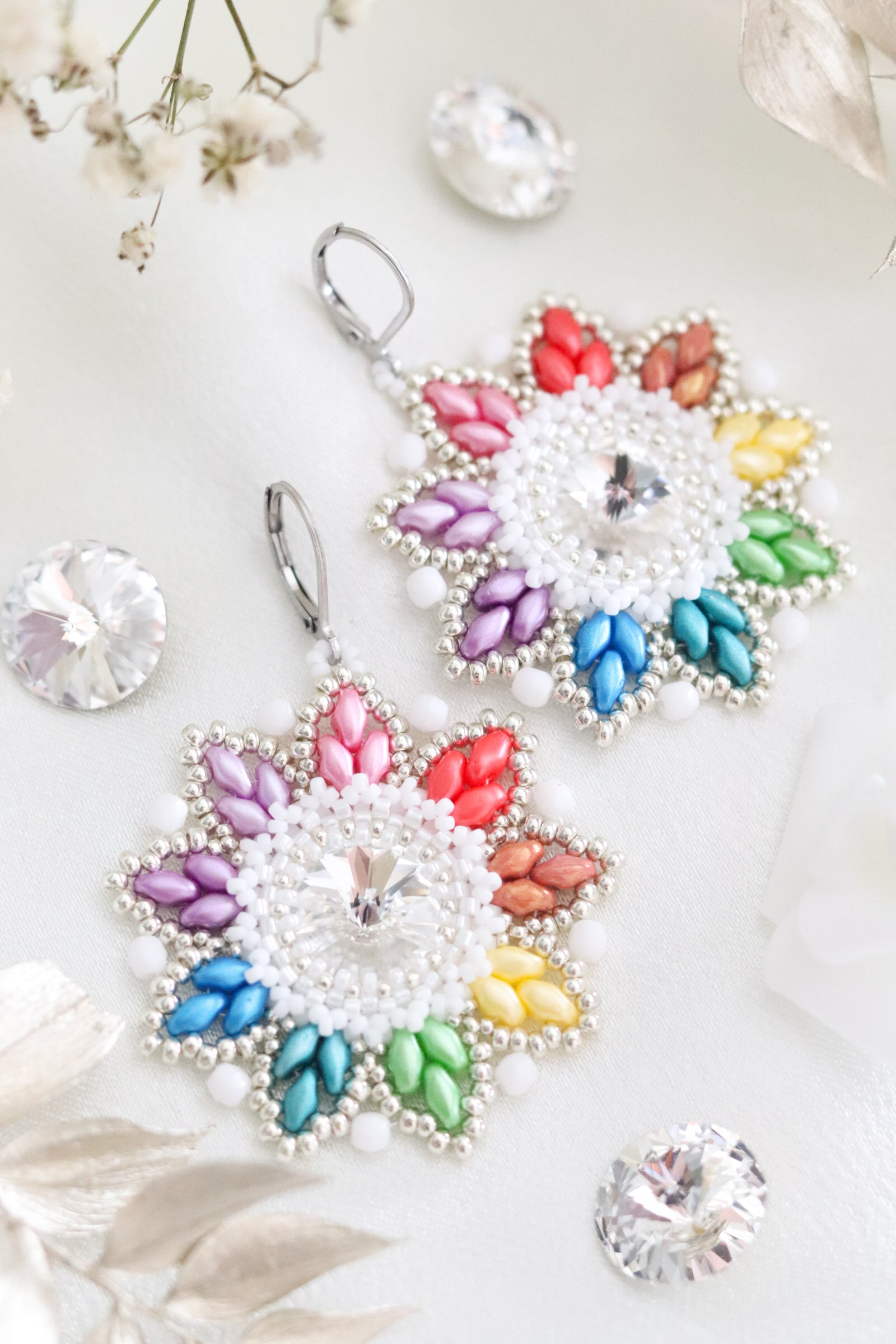 Náušnice "Origin" Dúhové