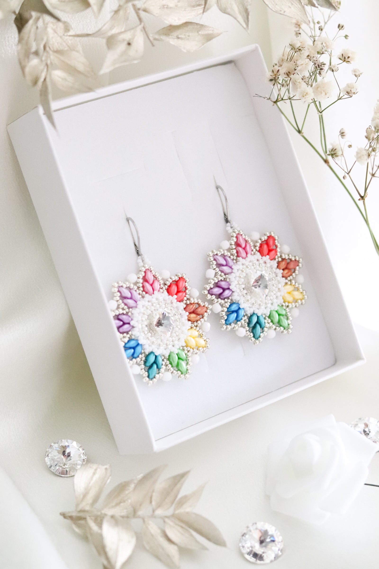 Náušnice "Origin" Dúhové