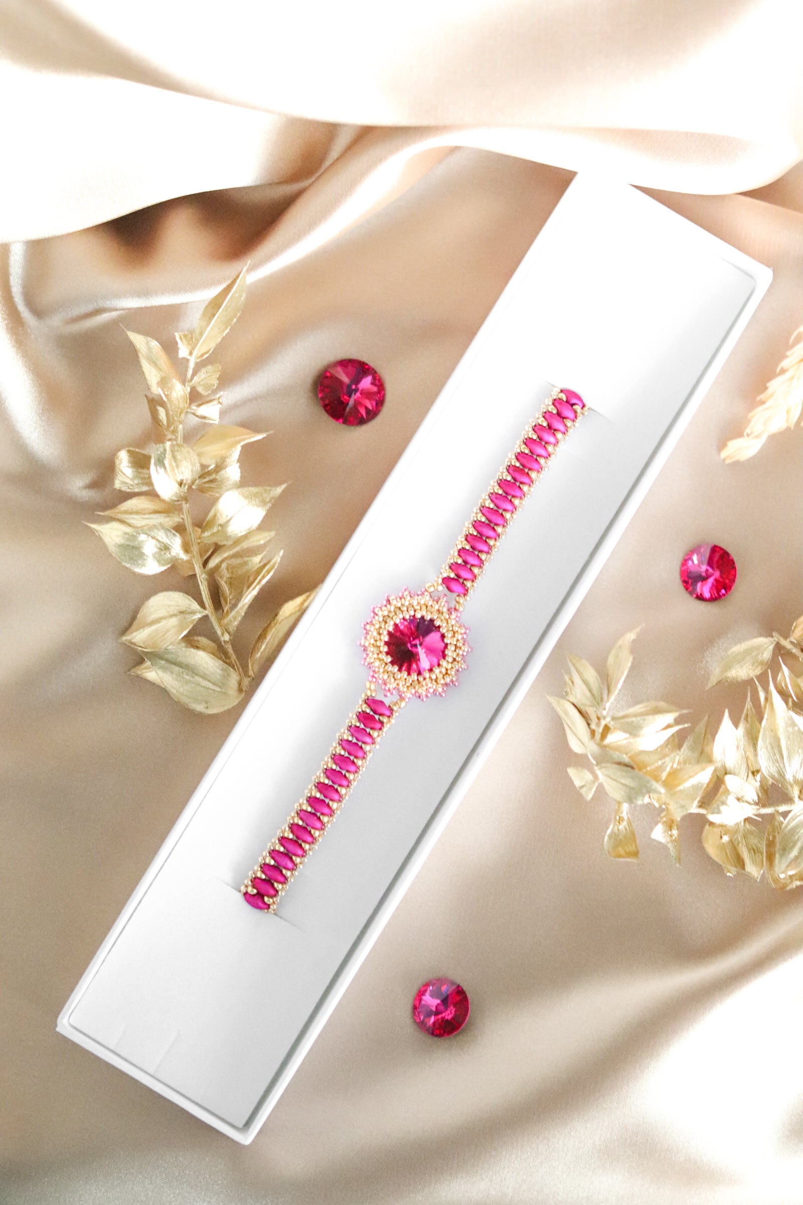 Náramok "Classic" Fuchsiový