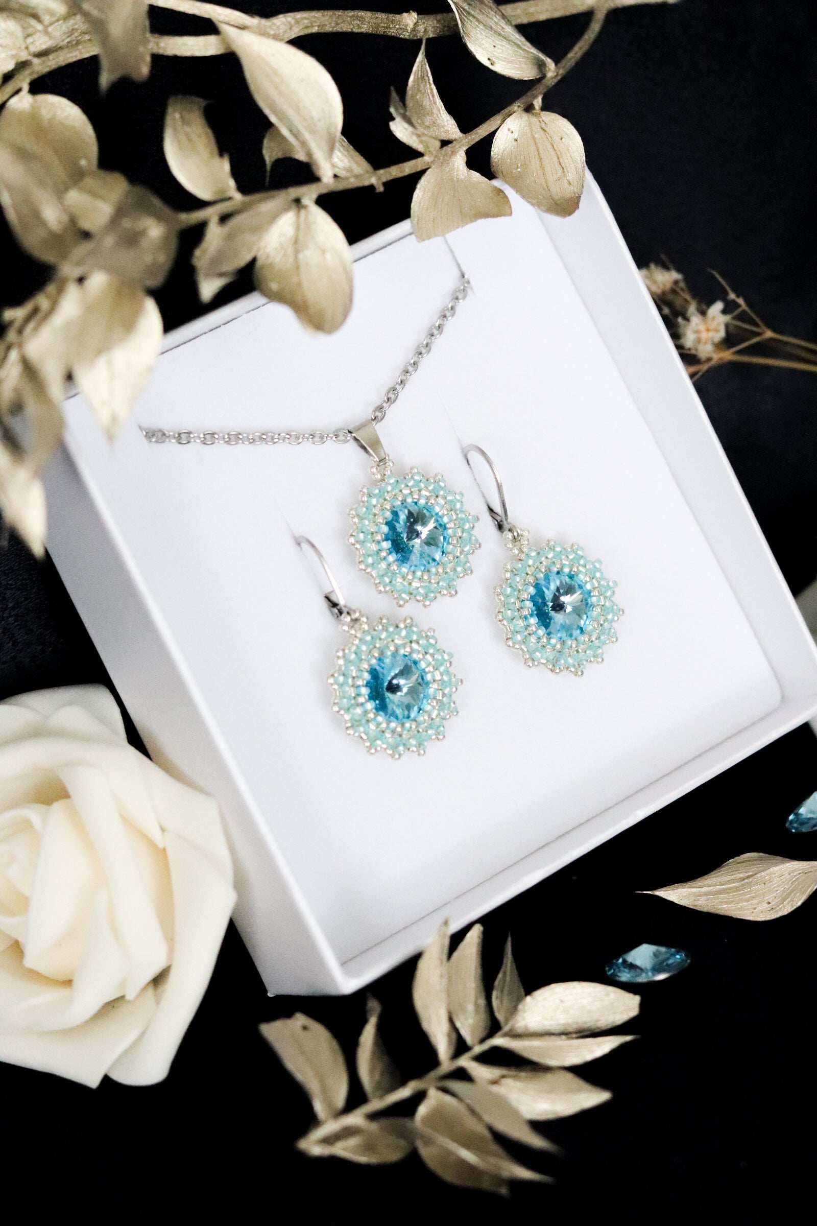 Set šperkov "Mini" Svetlomodrý