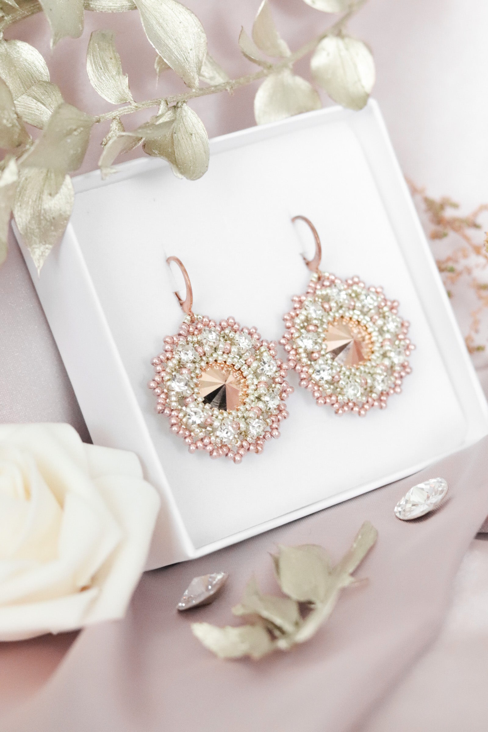 Náušnice “Lana” Rosegold