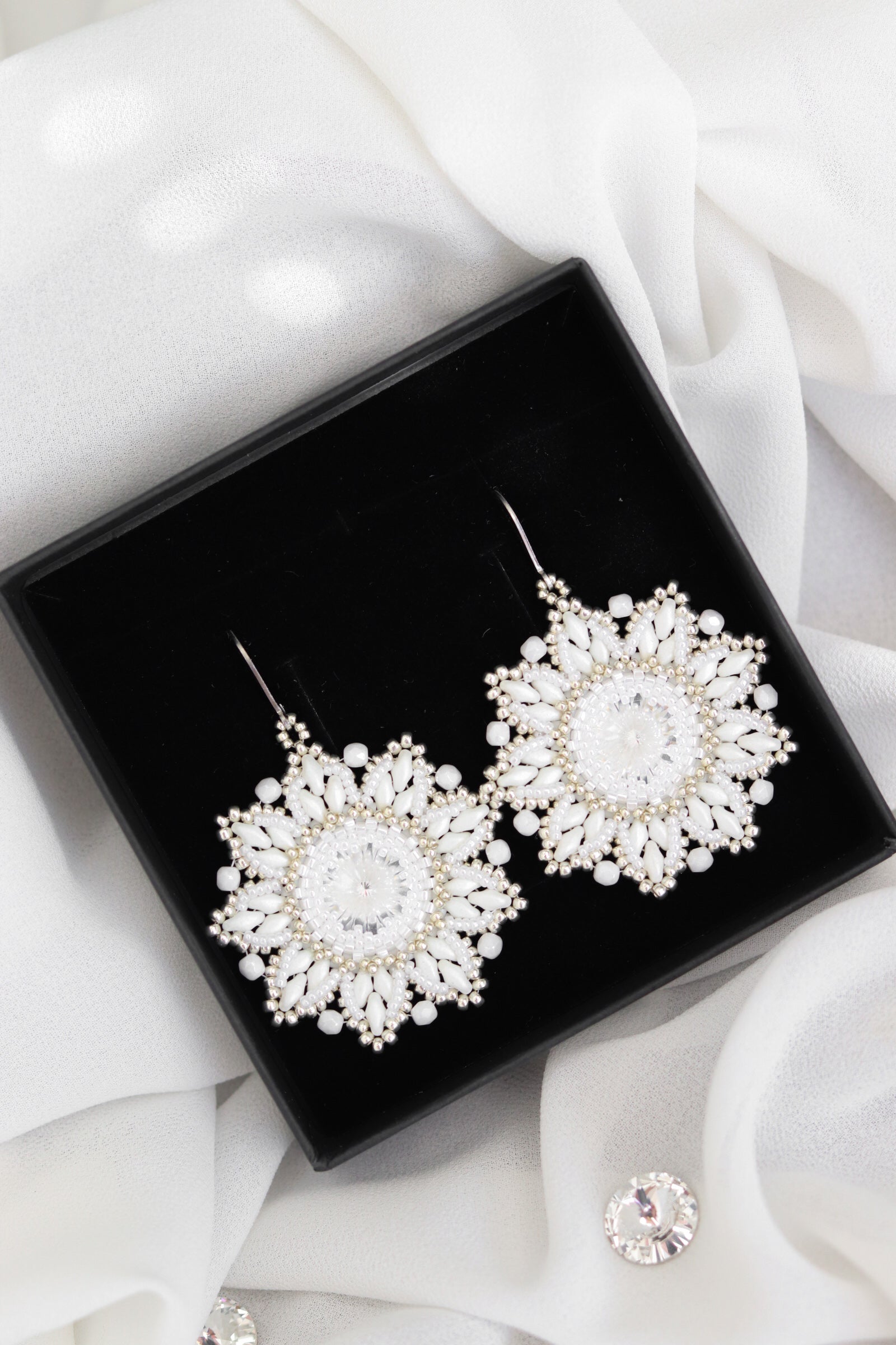 Svadobné náušnice "Origin"