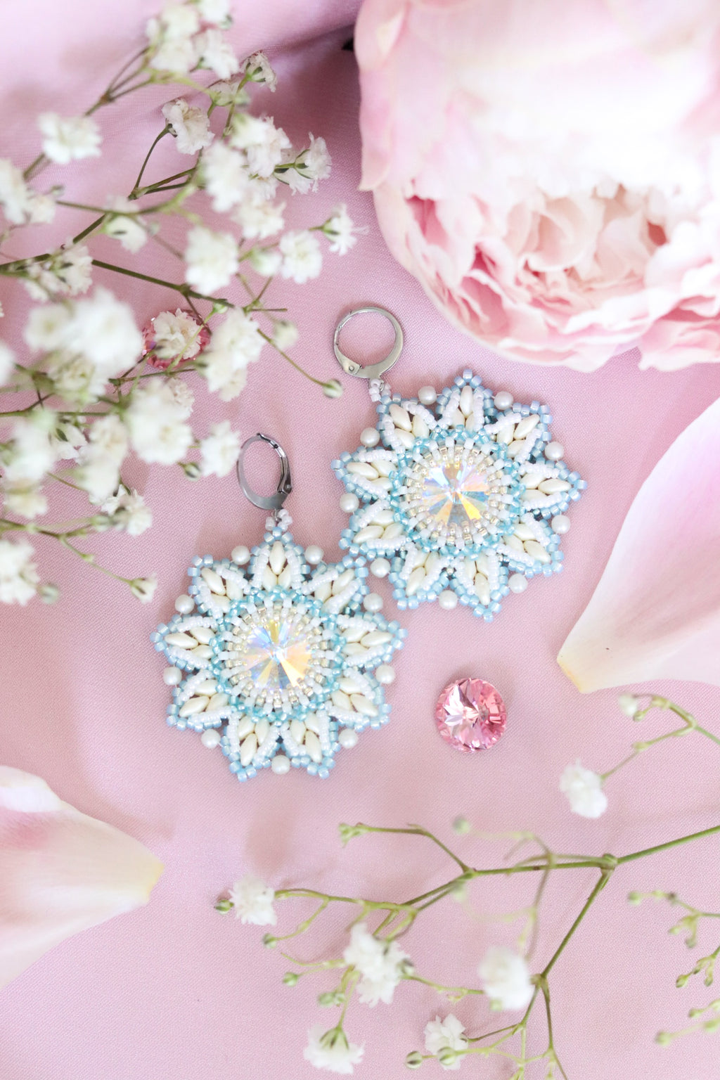 Náušnice "Origin" AB modré