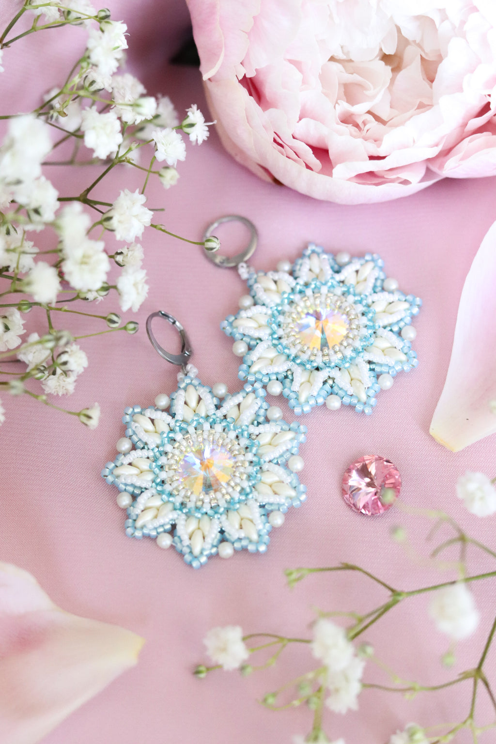 Náušnice "Origin" AB modré