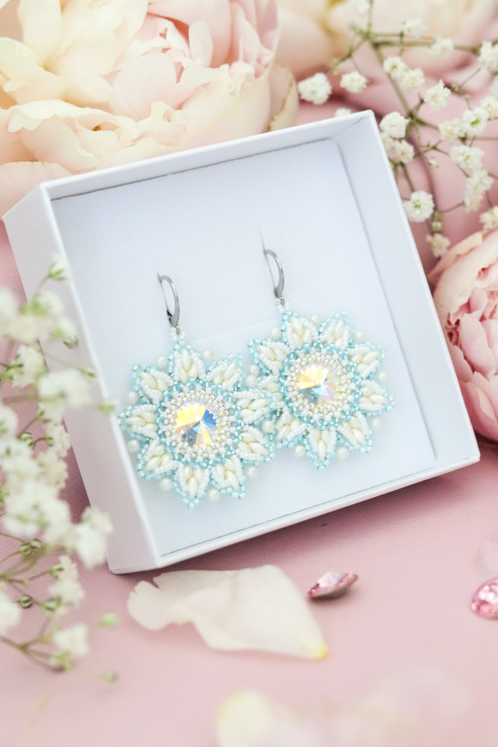 Náušnice "Origin" AB modré