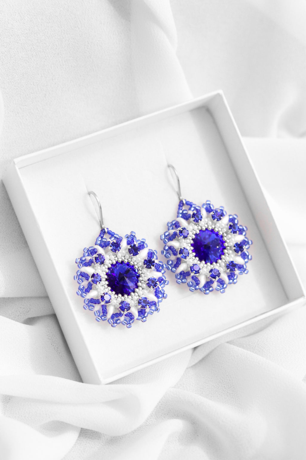 Náušnice “Lana” Kráľovsky modré