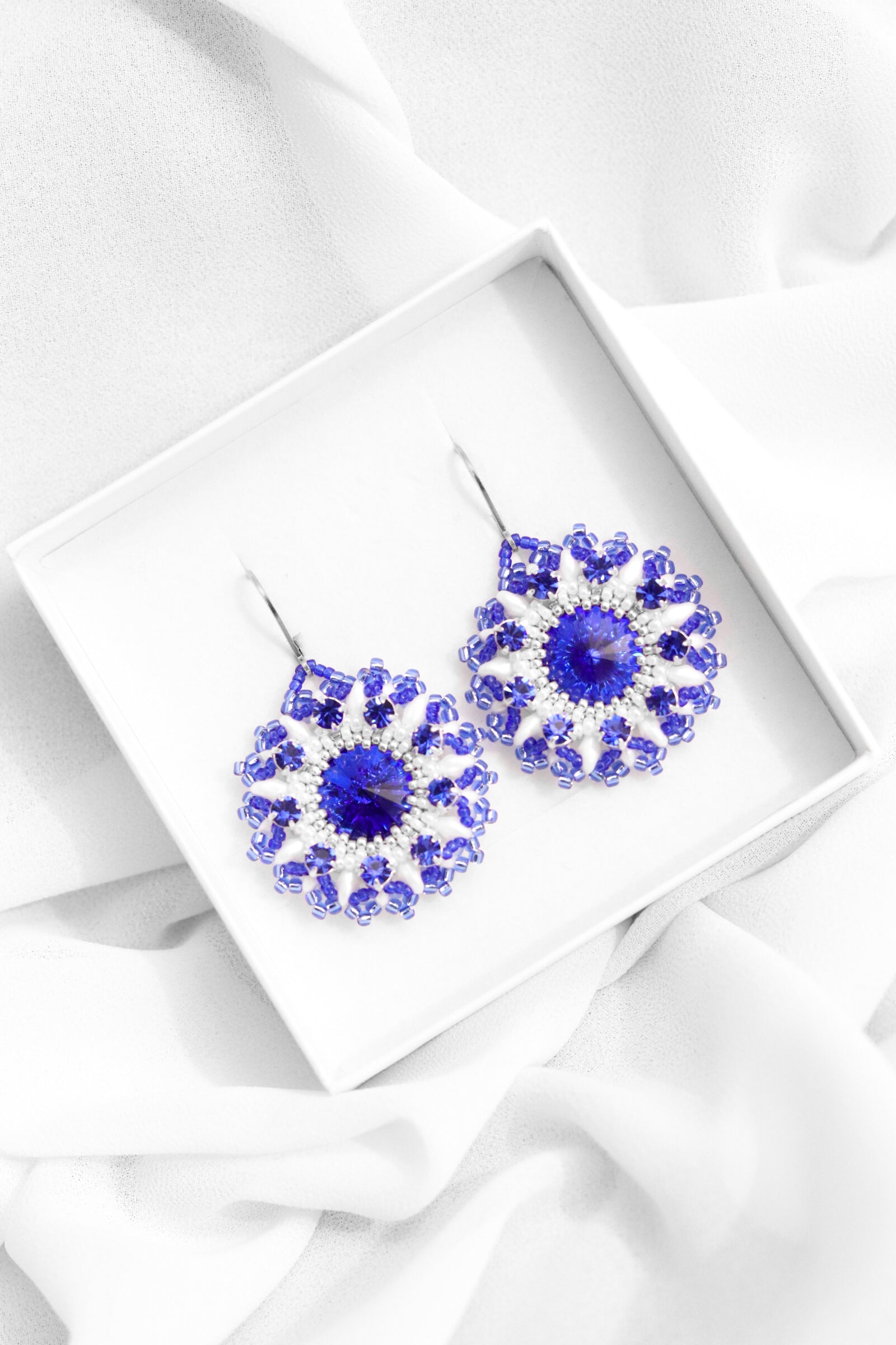 Náušnice “Lana” Kráľovsky modré