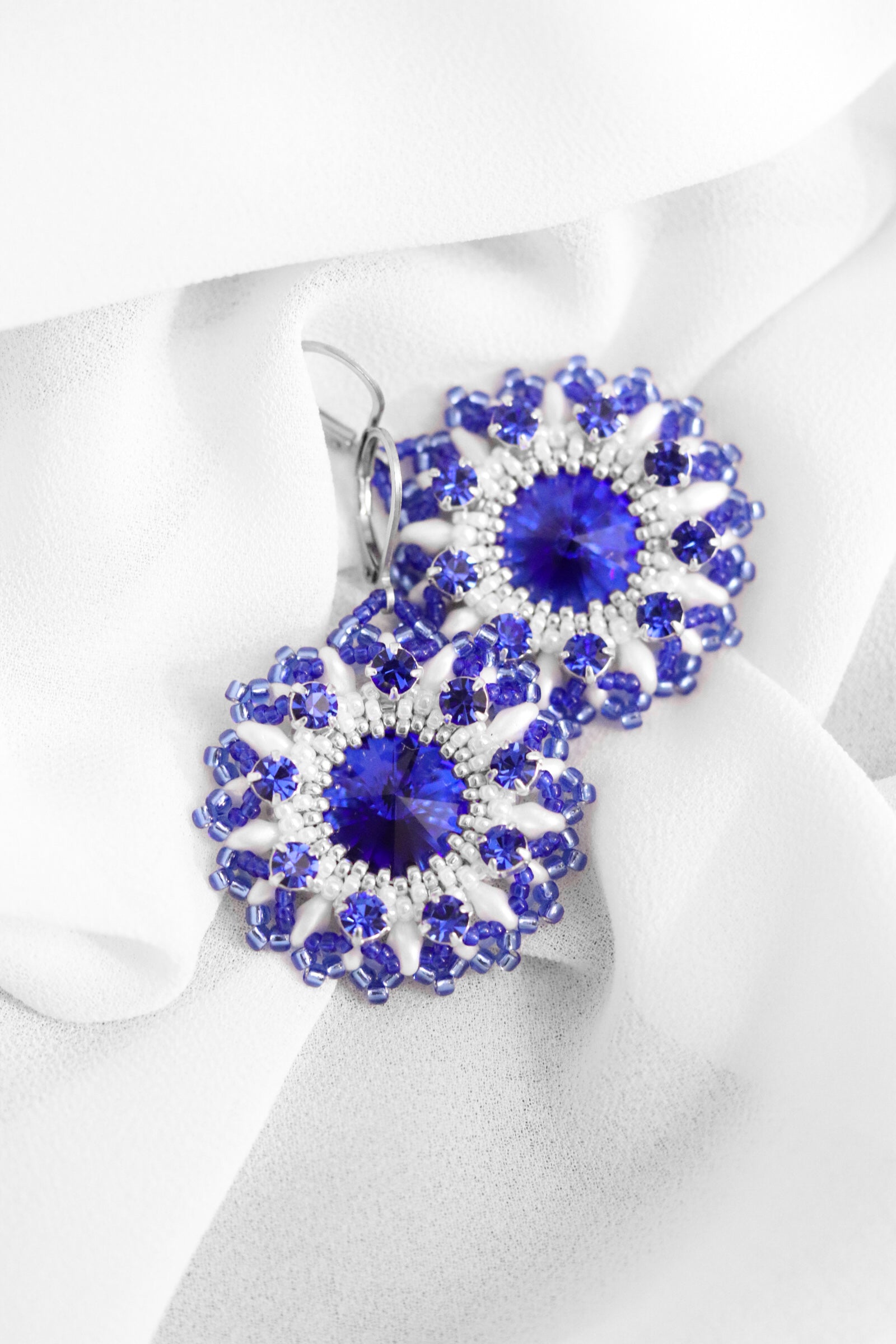 Náušnice “Lana” Kráľovsky modré